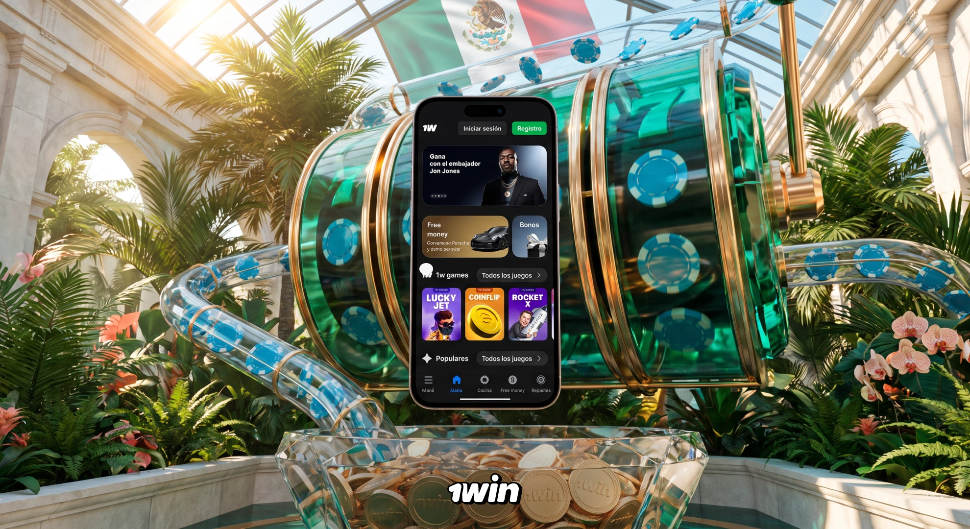 1win México casino y apuestas en pesos